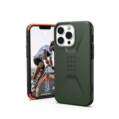 Case UAG Civilian for Apple iPhone 13 PRO MAX 6.7 - Olive GREEN - 11316D117272